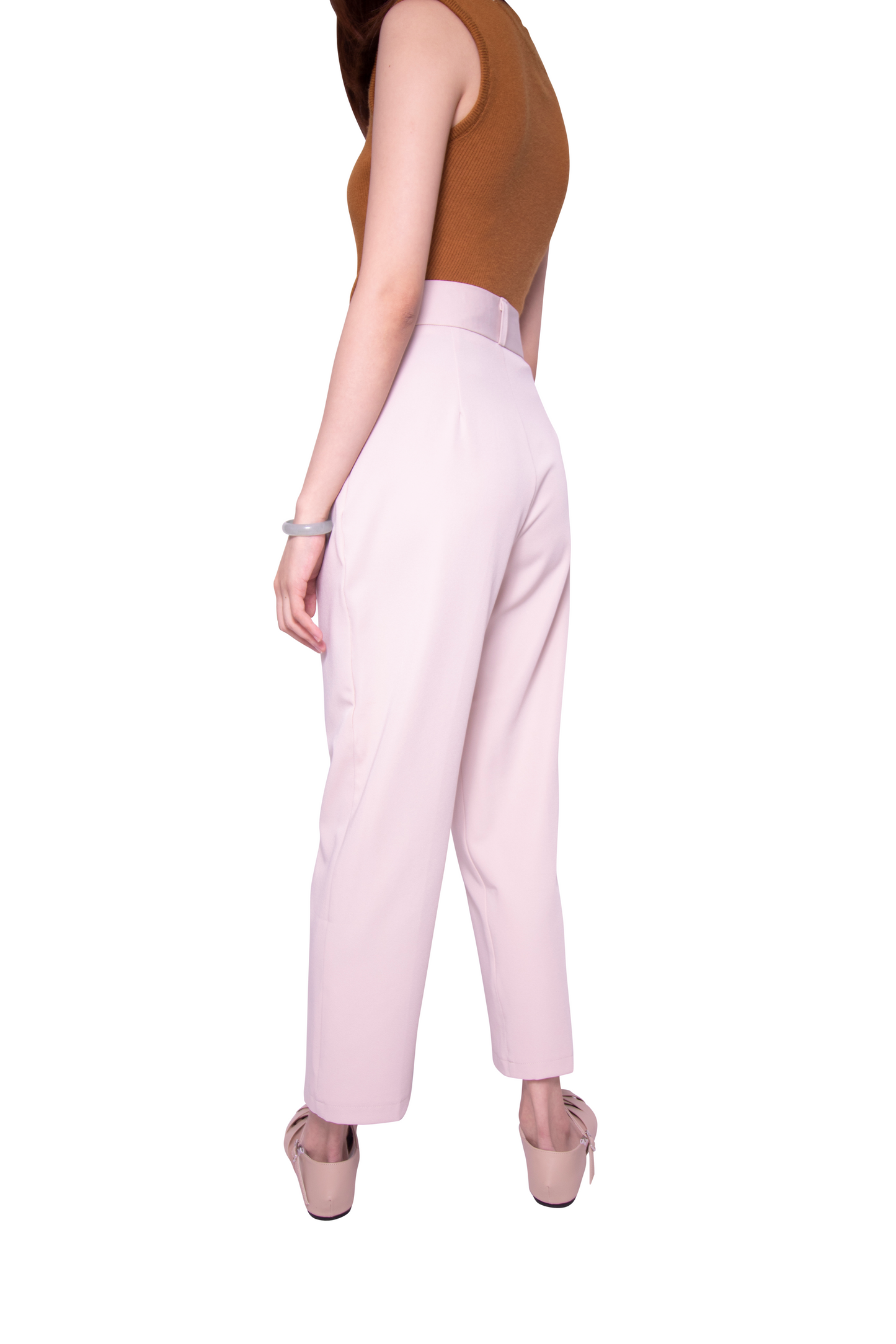 Lisette Straight Leg Pants in Cream